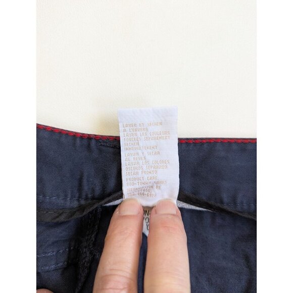 Tommy Hilfiger La Mer Navy Shorts Size 8 NWT Nautical Mom Shorts - Picture 5 of 10